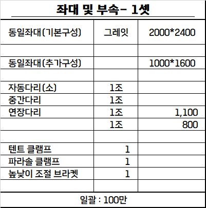 낚시 접습니다 무비낚시대 좌대 텐트 등등 풀셋 (중고장터 - 팝니다)