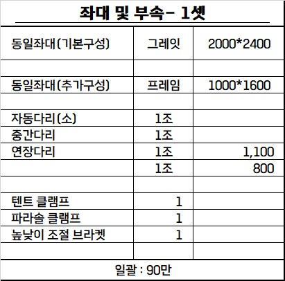 무비낚시대낚시용품판매합니다 (중고장터 - 팝니다)