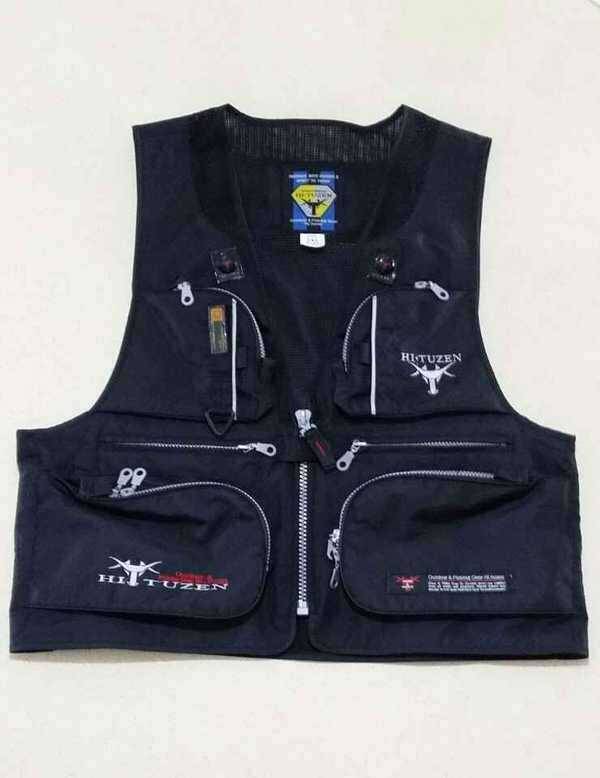 하이투젠 낚시조끼 검정 2XL (중고장터 - 팝니다)