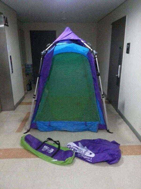 그린비2구형텐트찌 판매합니다 (중고장터 - 팝니다)