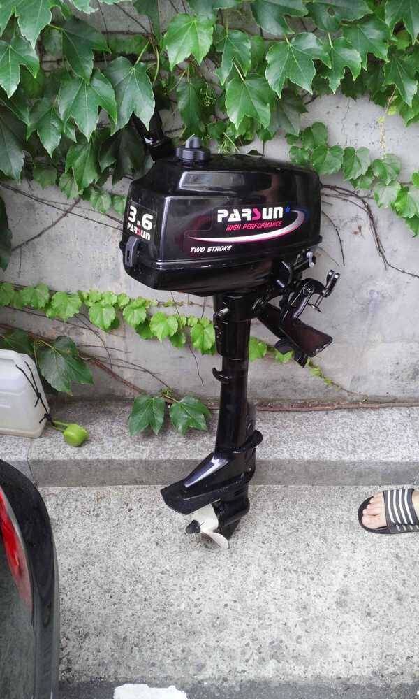 붕어 낚시용으로 사용하던 선외기 파썬 36마력 (중고장터 - 팝니다)