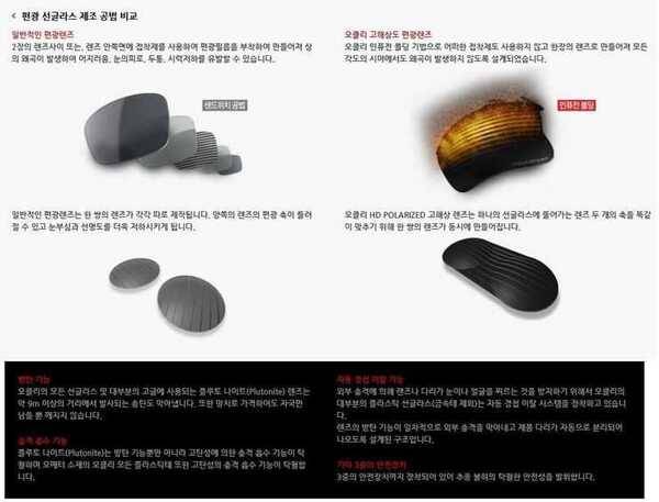 낚싯대 낚시용품 오클리 편광안경 (중고장터 - 팝니다)