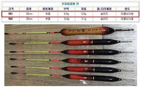 각종 찌 팝니다 (중고장터 - 팝니다)