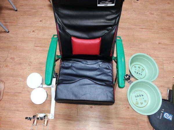 섬의자 아쏘메모리폼 청수2단받침틀의자거치형 (중고장터 - 팝니다)