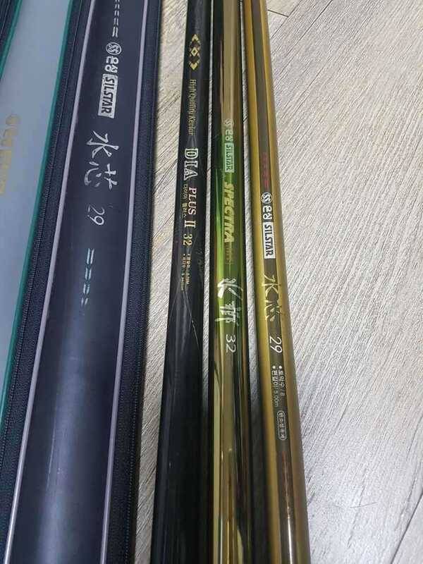 다이아플러스2 대물 32칸 외 낚시대 팝니다 (중고장터 - 팝니다)