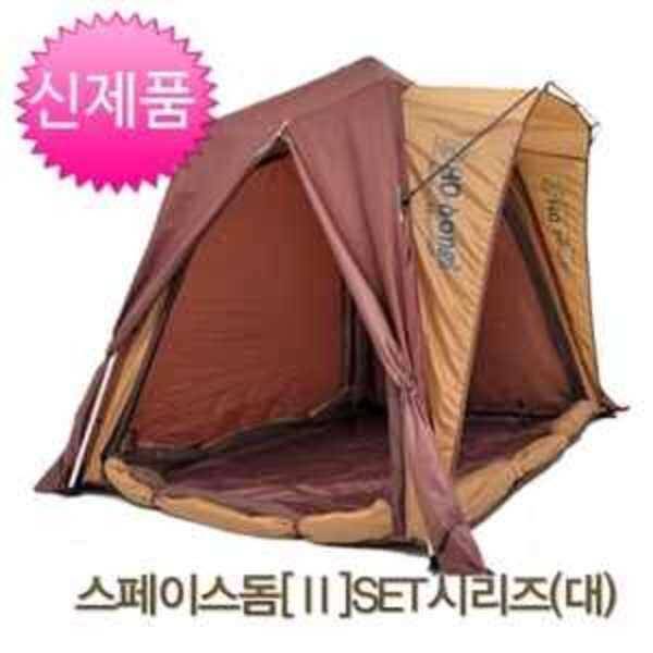 호봉스페이스돔ll set텐트대 팔아요 (중고장터 - 팝니다)