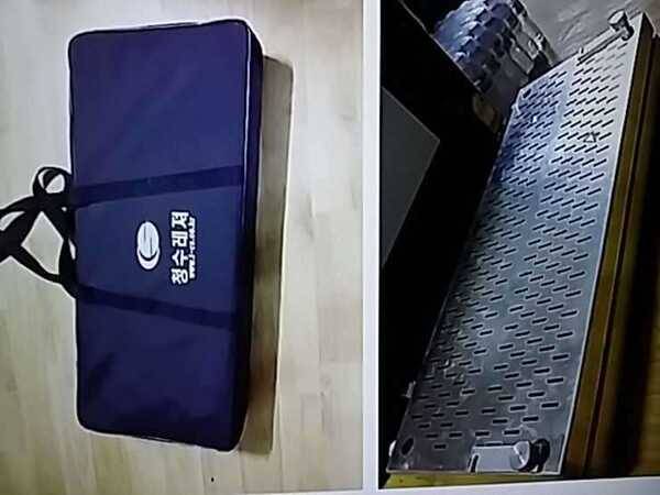 수제찌 대륙발판받침틀일체난로파라솔후라이텐트우경10단대륙8단낚시대테골받침대 의자 (중고장터 - 팝니다)