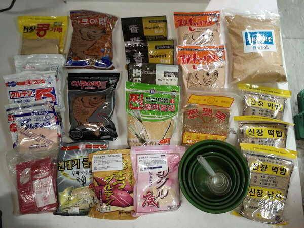 떡밥 선물셋트외 (중고장터 - 팝니다)