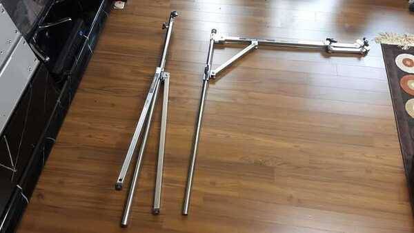 단레저 파라솔 각도기 자립다리 팝니다 (중고장터 - 팝니다)
