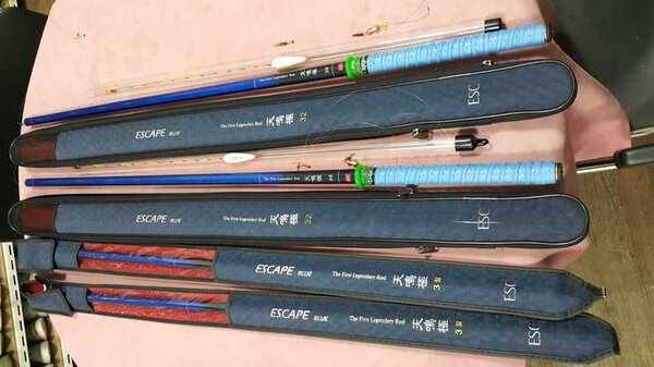 천명극블루 32쌍포3절받침틀선수용물방게 (중고장터 - 팝니다)