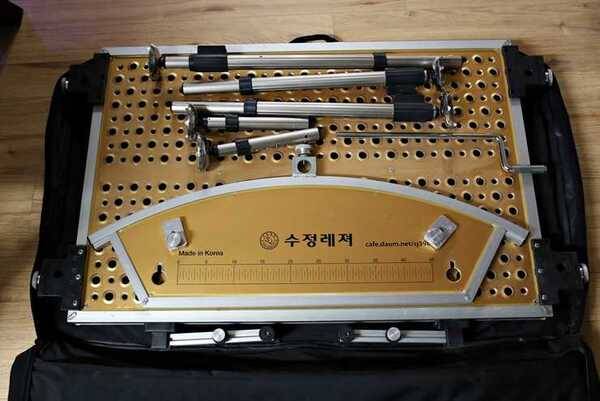 수정레져 발판 우경 6단 레일가방포함 팝니다 (중고장터 - 팝니다)