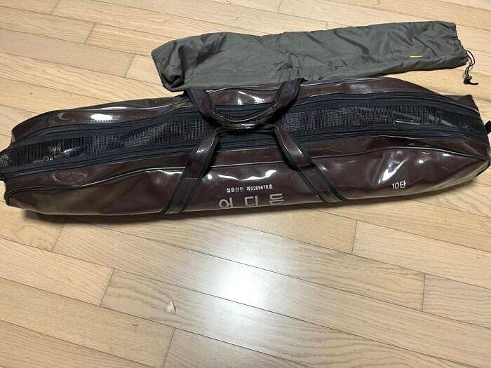 어디든 받침틀 10단 3회사용 노지좌대 받침틀 겸용 (중고장터 - 팝니다)