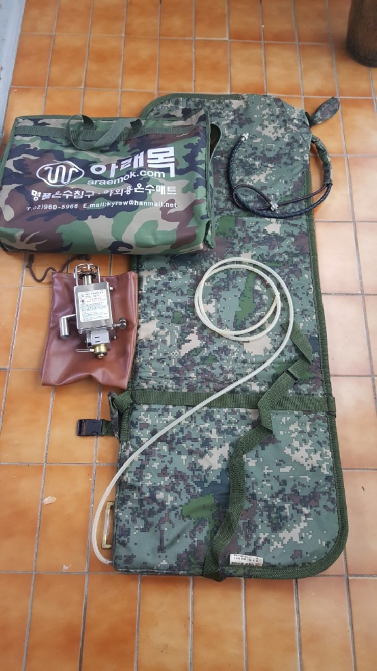 호봉 밀리터리텐트 대형 아래목 보일러 한라 파라솔각도기 팝니다 (중고장터 - 팝니다)