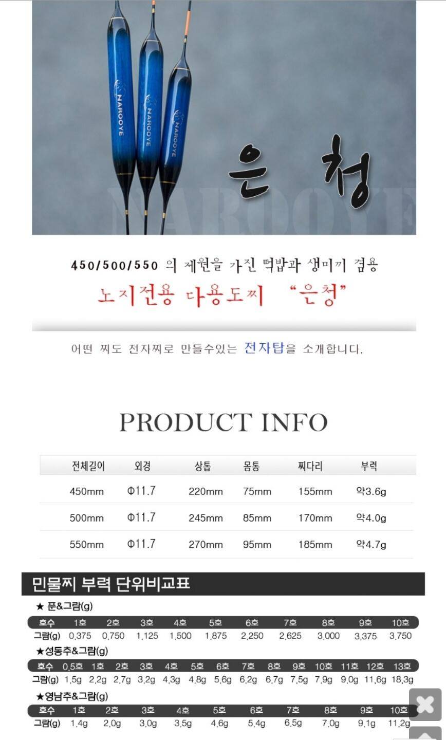 불용찌나루예 은청1 홍도3 (중고장터 - 팝니다)