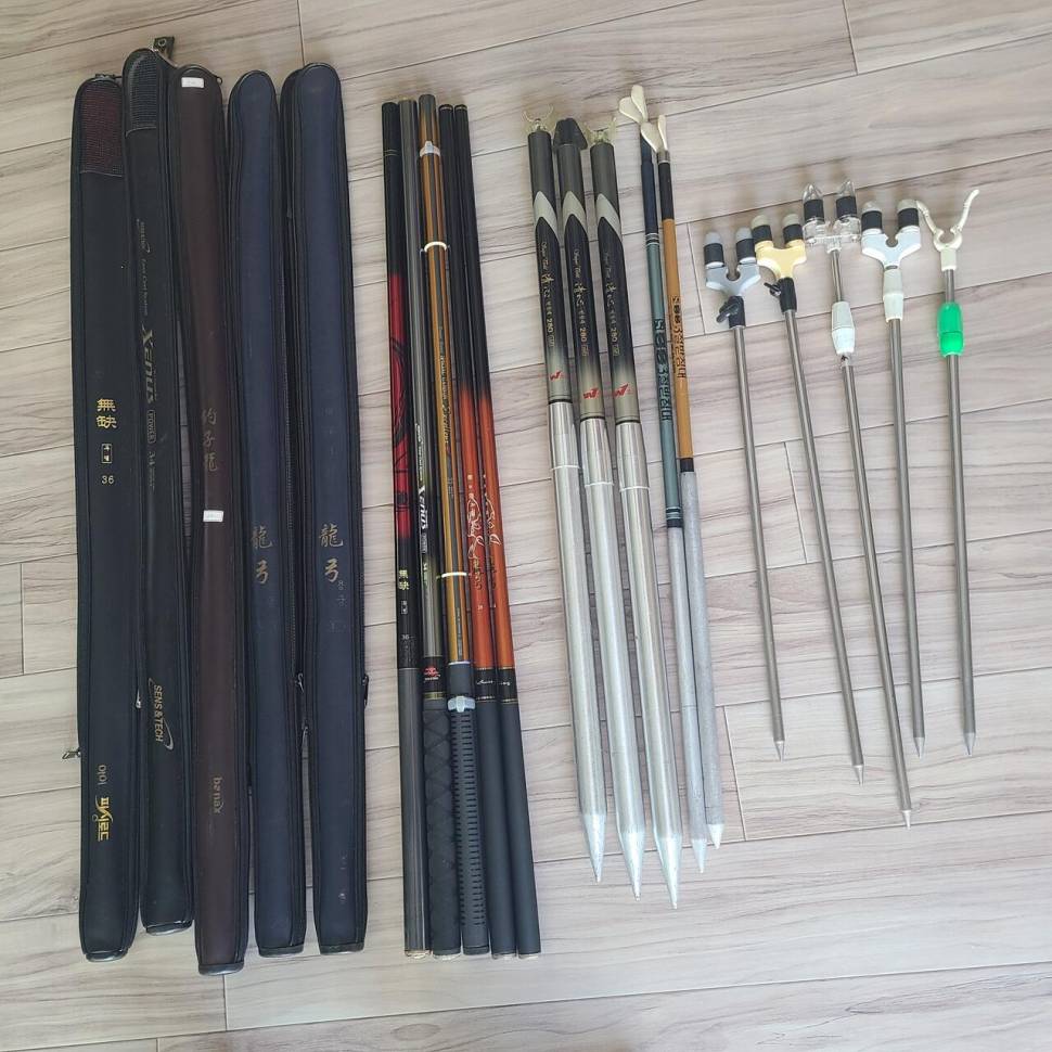 여러가지 낚시대 가격조정 (중고장터 - 팝니다)