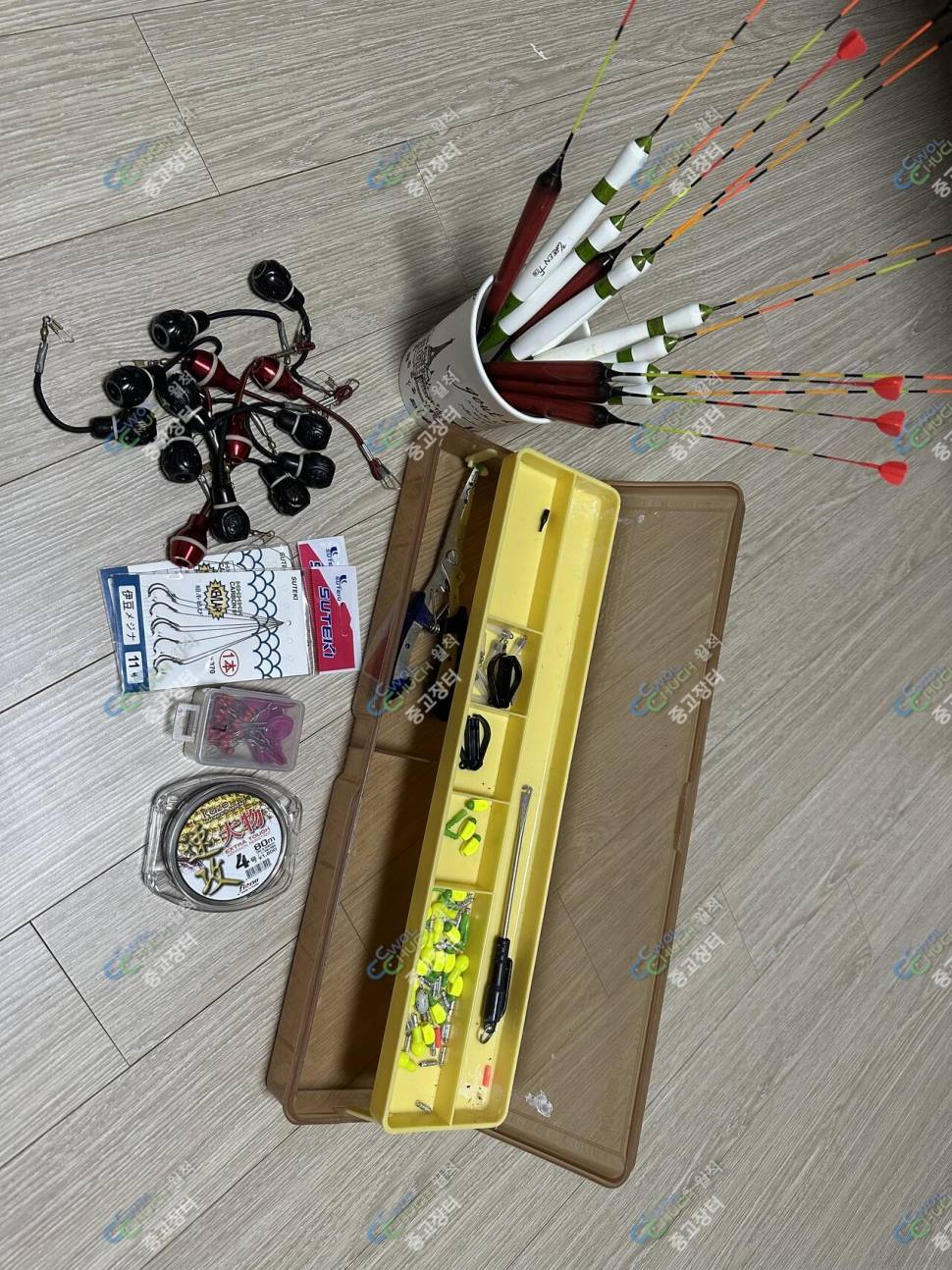 자수정드림 낚시대 풀세트 (중고장터 - 팝니다)