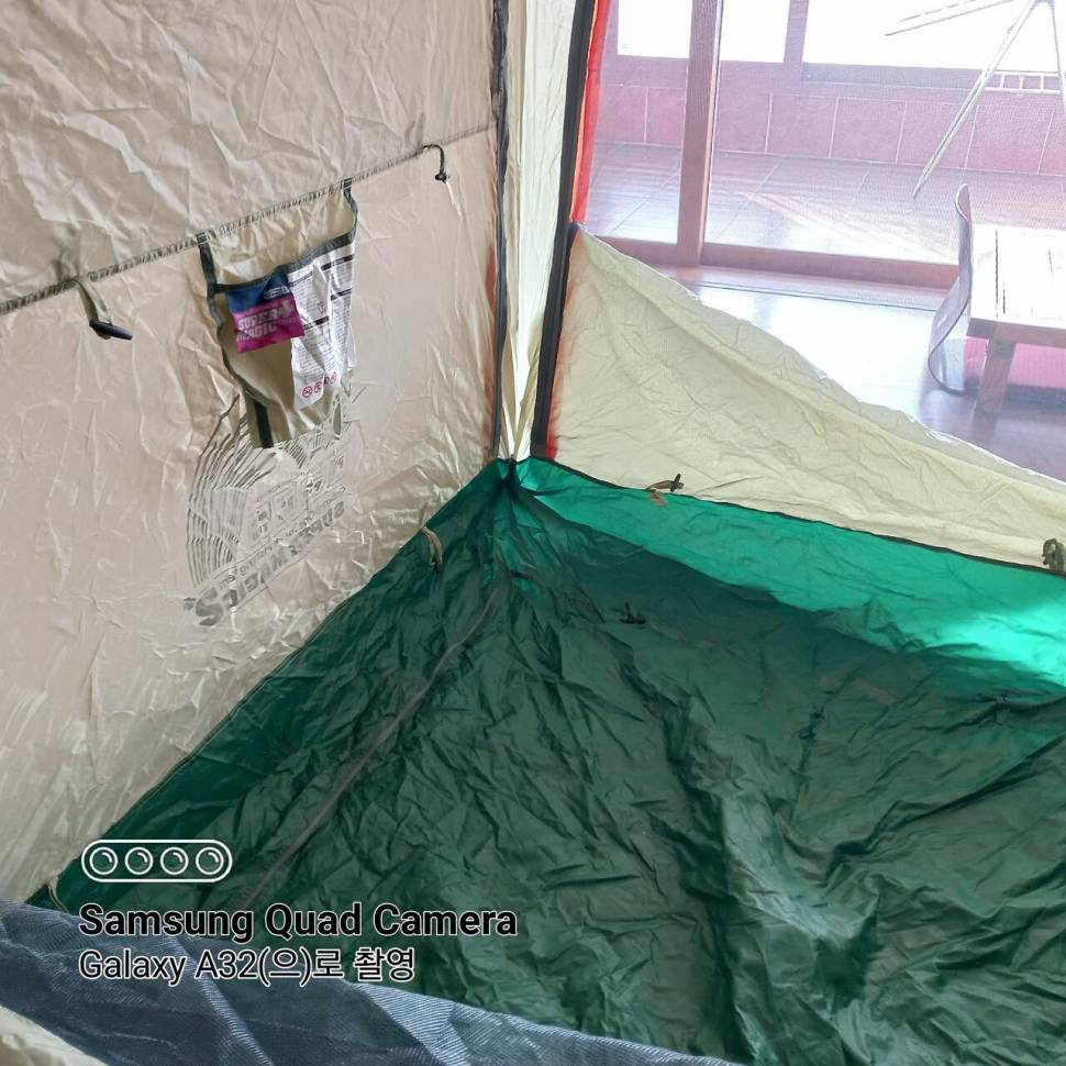 그린비 슈퍼매직2 텐트와 미제 오리털 침낭 팝니다 (중고장터 - 팝니다)