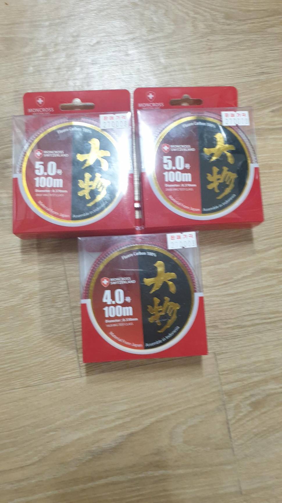 풍월주 스마트 전자찌 몽크로스 낚시줄 (중고장터 - 팝니다)