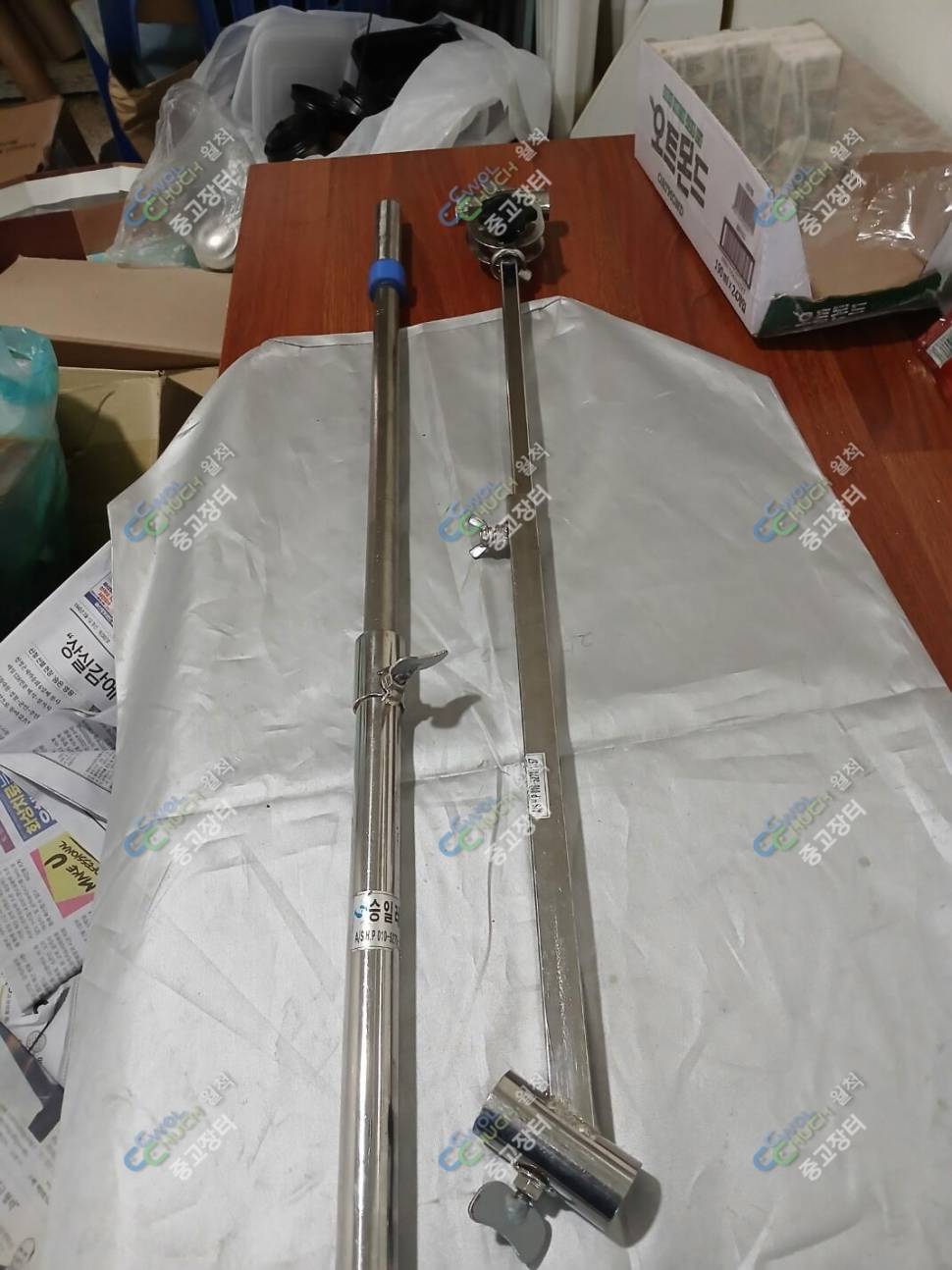 파라솔받침대각도기세트 민물받침대 원다다이아마스타 중층붕어 원다보론옥수 자수정경조 수파리미티드받침대 (중고장터 - 팝니다)