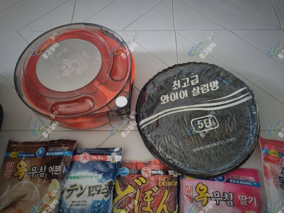 대물가방 천년학리미트 보조용품 떡밥등 (중고장터 - 팝니다)