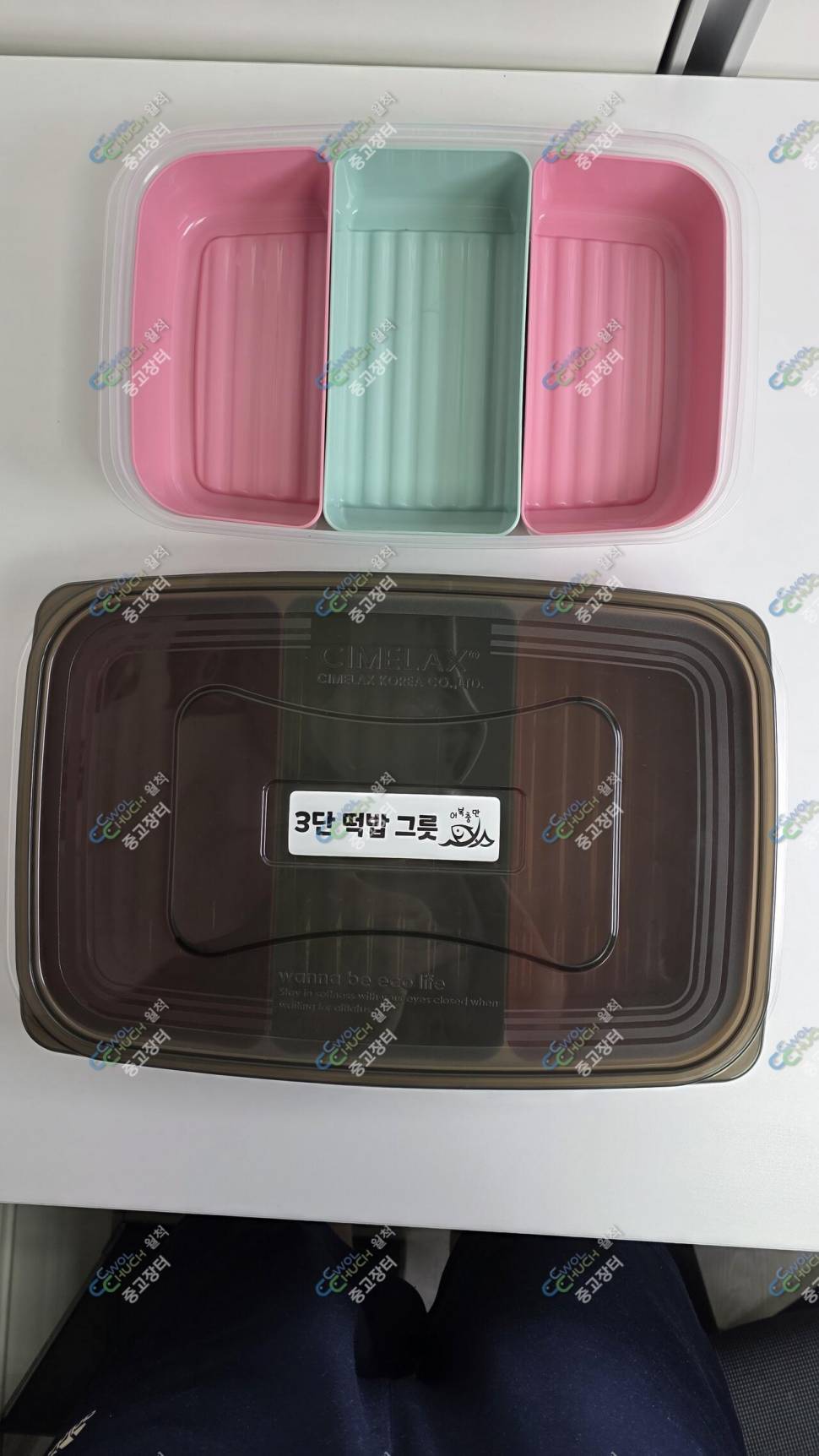 3단 떡밥그릇 (중고장터 - 팝니다)