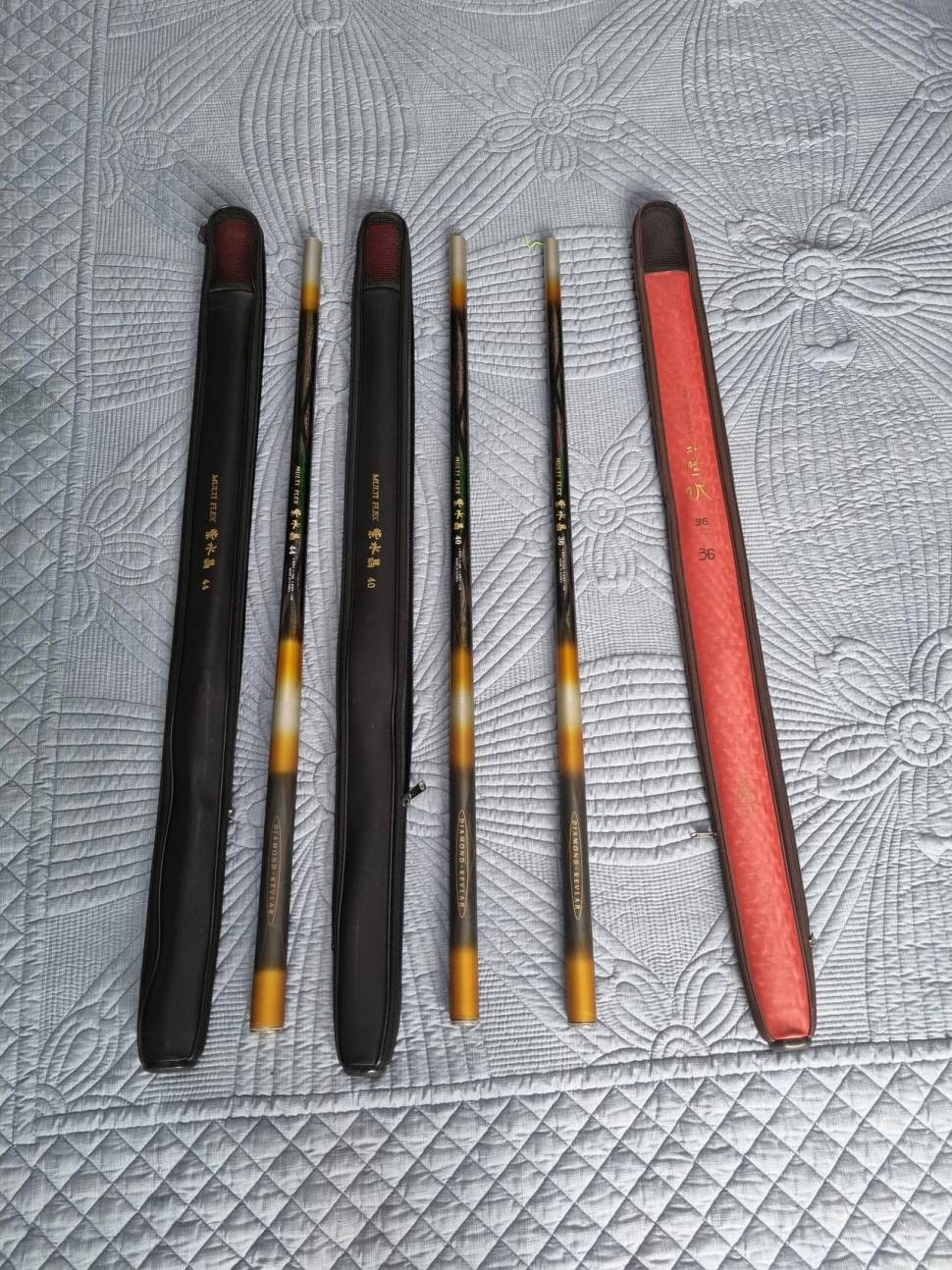 강원산업 자수정 멀티풀레스 자연수낚시대 원다외팝니다 (중고장터 - 팝니다)