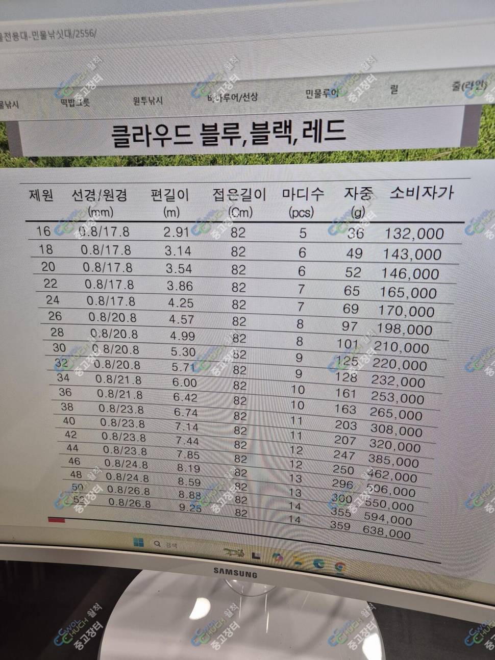 클라우드 청명꾼 받침틀찌 (중고장터 - 팝니다)