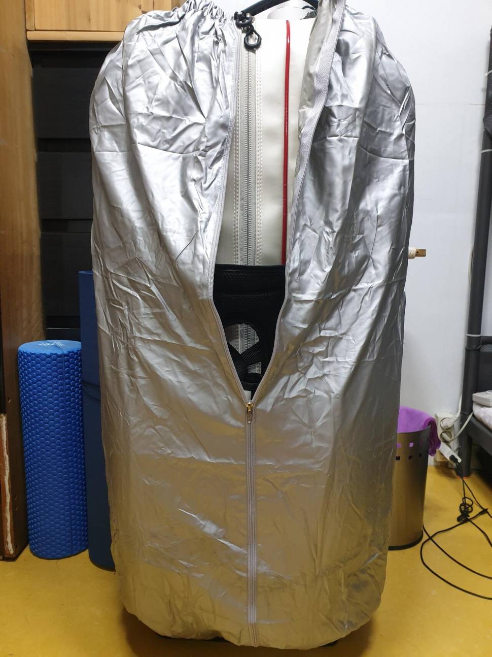 G502 다이와 5단 가방화이트 판매 (중고장터 - 팝니다)