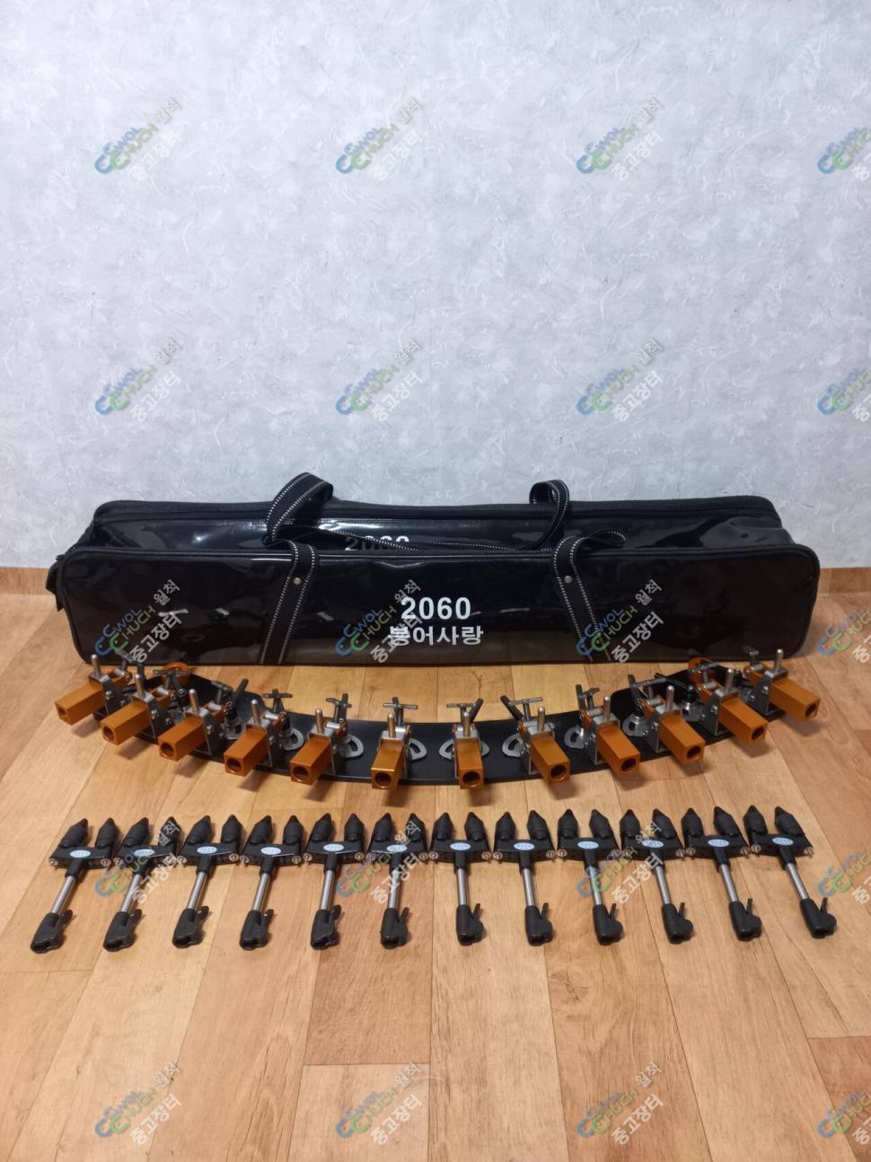여러가지낚시대45대소야2060받침틀12단 (중고장터 - 팝니다)