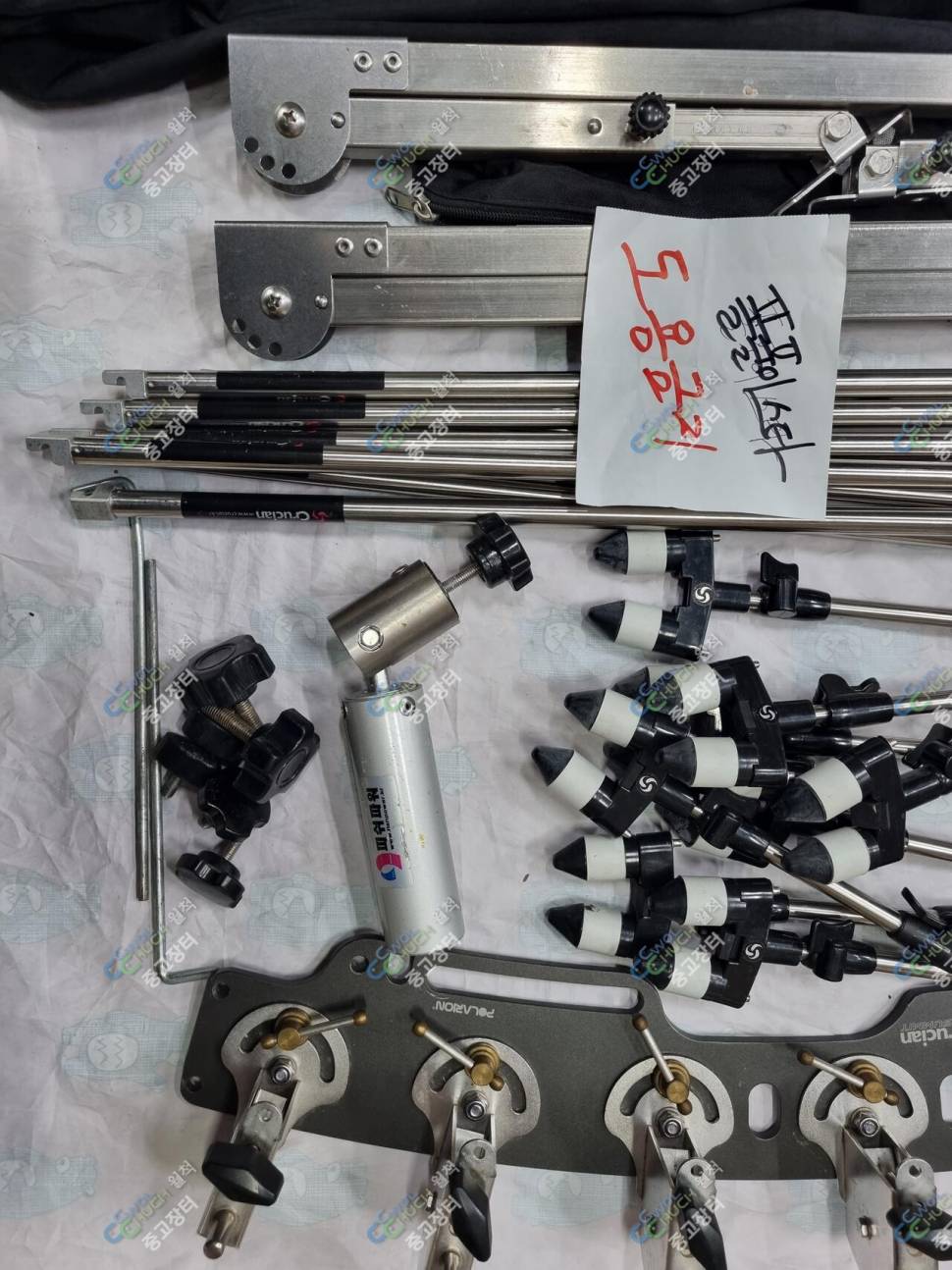 중고 크루션 써밋 일체형 8단 받침틀자립다리 일괄판매 (중고장터 - 팝니다)