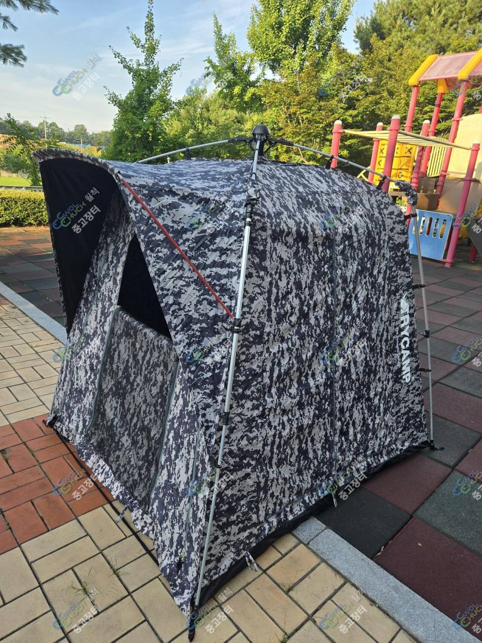 트라이캠프 낚시텐트 1500X700 (중고장터 - 팝니다)