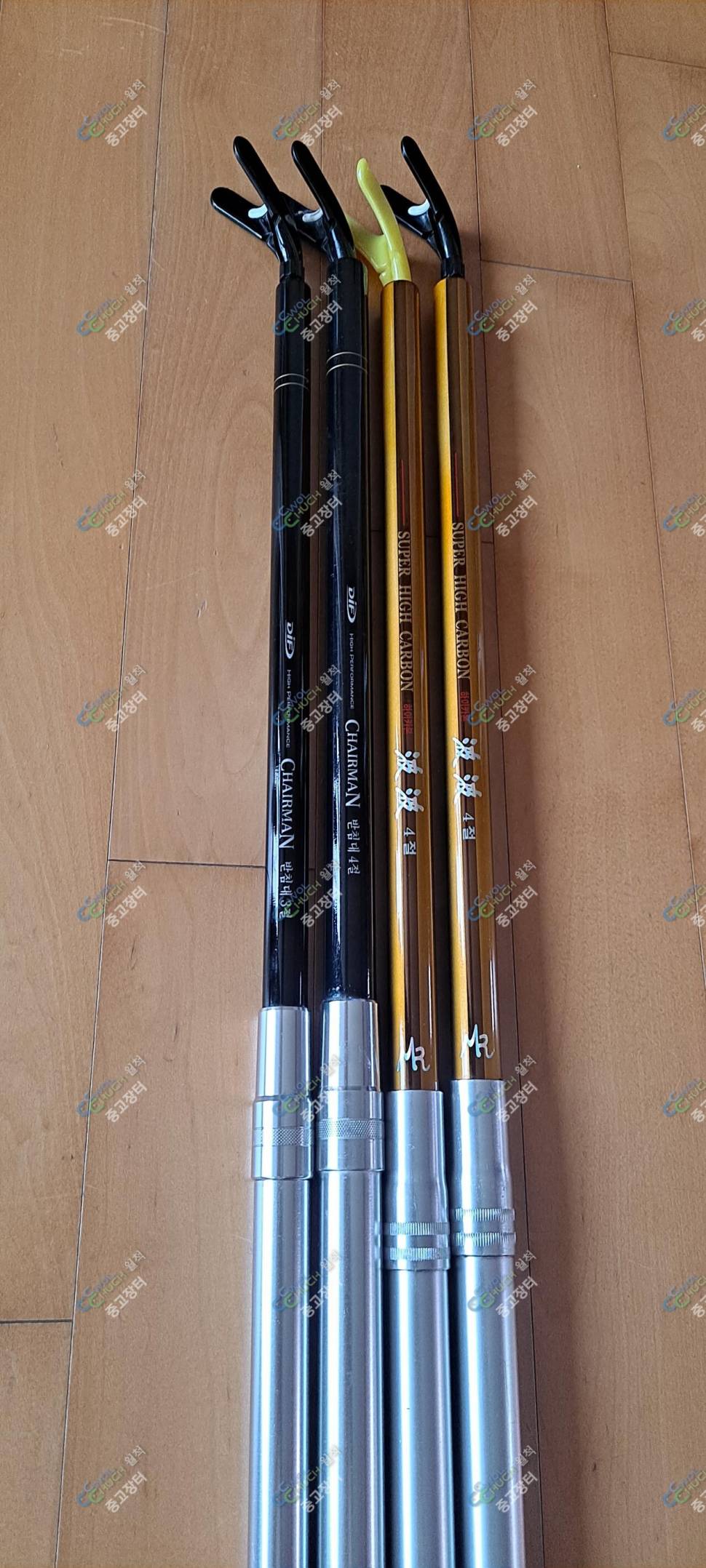 채어맨 흑몽 낚시대ㆍ받참대ㆍ찌 (중고장터 - 팝니다)