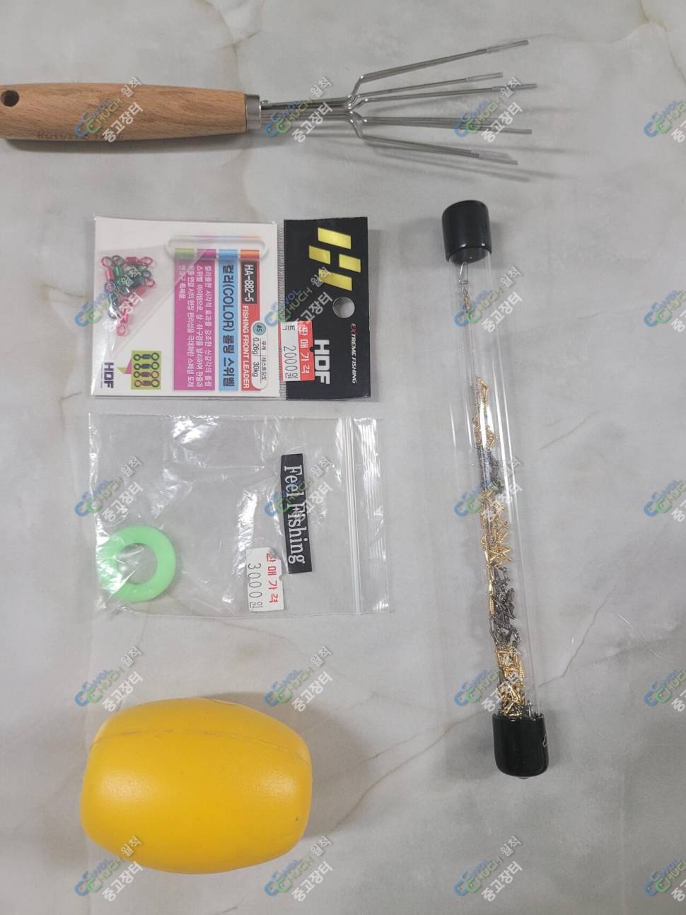 불용낚시 소품 판매 내림찌 헤라메카 대나무 찌케이스 등 (중고장터 - 팝니다)