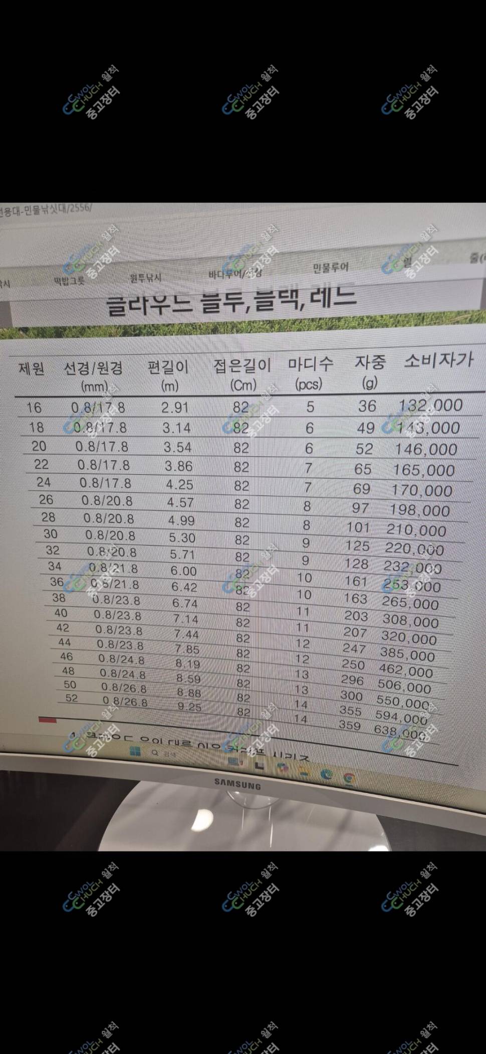 가방 클라우드 갱진일보 발판 찌 (중고장터 - 팝니다)