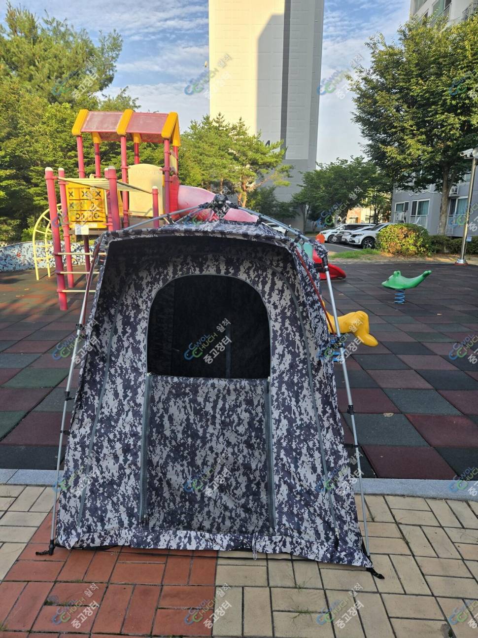트라이캠프 낚시텐트 1500X700 (중고장터 - 팝니다)