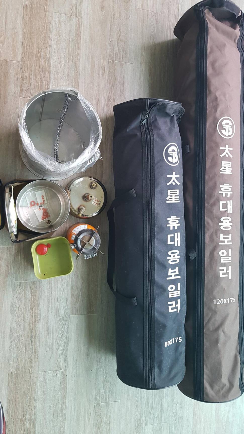 낚시대좌대파라솔보일러기타여러가지 (중고장터 - 팝니다)