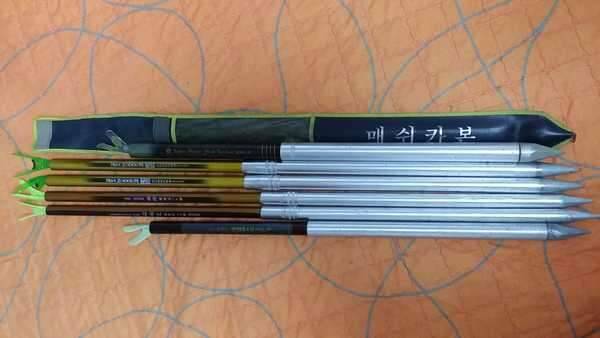 불용찌와 불용받침대로 향어 1칸대 쌍포 교환합니다 (중고장터 - 교환무료)