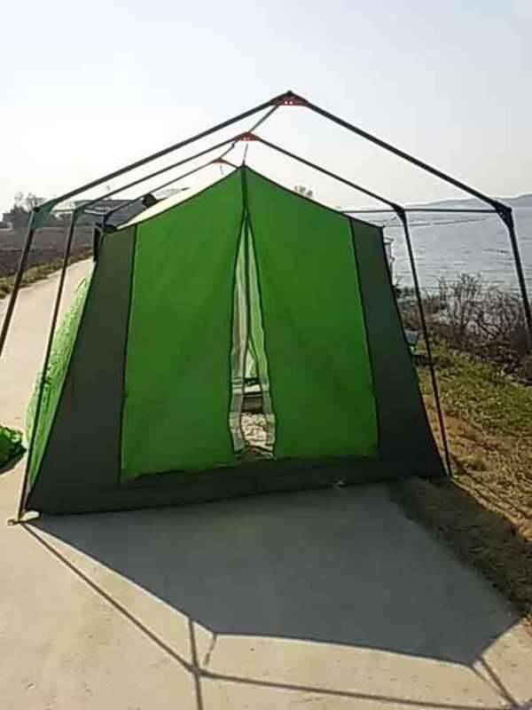 텐트를 낚시대로 (중고장터 - 교환무료)