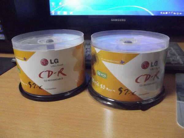 왔써요무료분양 cd (중고장터 - 교환무료)