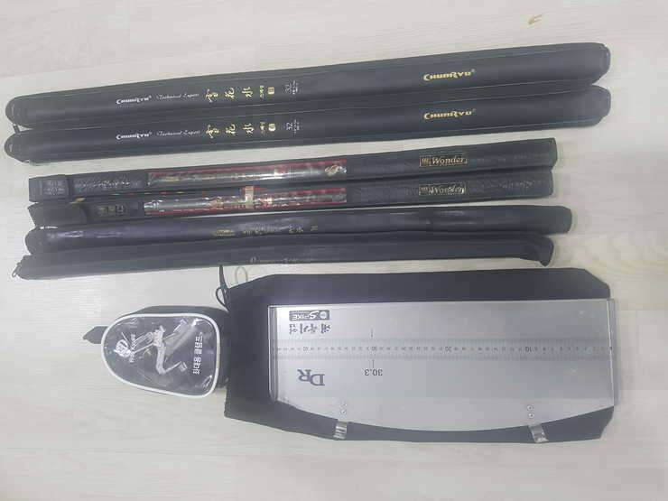 여러가지불용품낚시대찌선반등으로 교환원합니다 (중고장터 - 교환무료)