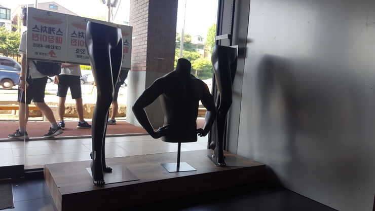 발판과 마네킹 필요 하신분 (중고장터 - 교환무료)