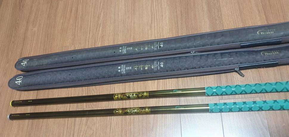 사구팔 낚시대 40대 2대로 28대 30대 44대 교환 (중고장터 - 교환무료)