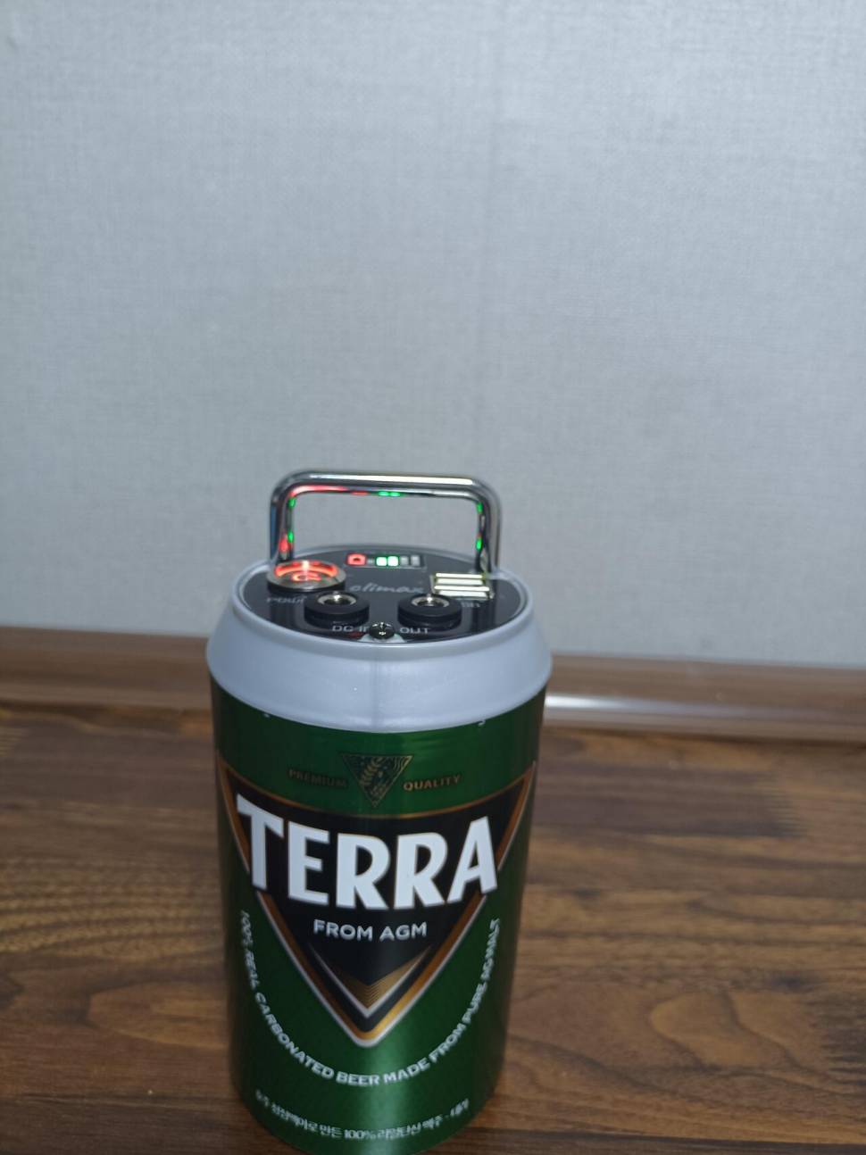맥주캔 파워뱅크 양어장 전자찌 (중고장터 - 교환무료)