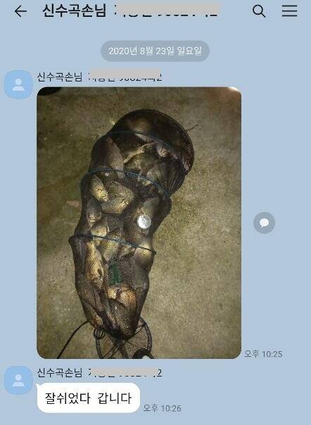 수곡낚티서 노지 좌대낚시 일요일도 고른 조황이 나와줍니다 (유료터정보 - 유료터점주조황)