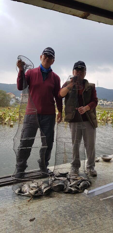 아산 안골지 조황정보 입니다 (유료터정보 - 유료터점주조황)
