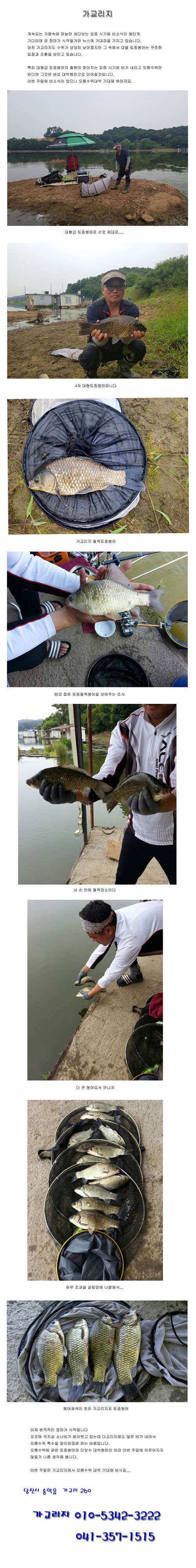 오름수위 대박을 기다리며 (유료터정보 - 유료터점주조황)