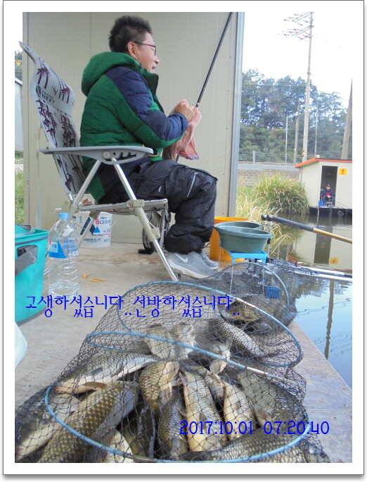 도심속의 작은 쉼터 화성 관리 낚시터입니다입질이 살아나고 있습니다 (유료터정보 - 유료터점주조황)