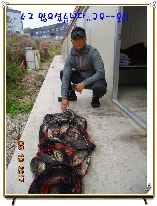 도심속의 작은 쉼터 화성 관리 낚시터입니다 (유료터정보 - 유료터점주조황)