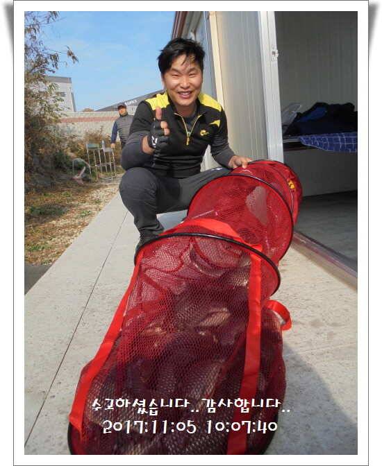 도심속의 작은 쉼터 화성 관리 낚시터입니다가을의 끝자락 (유료터정보 - 유료터점주조황)