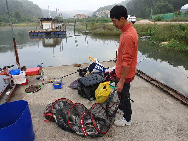 오늘만 같아라용인삼인낚시터 (유료터정보 - 유료터점주조황)